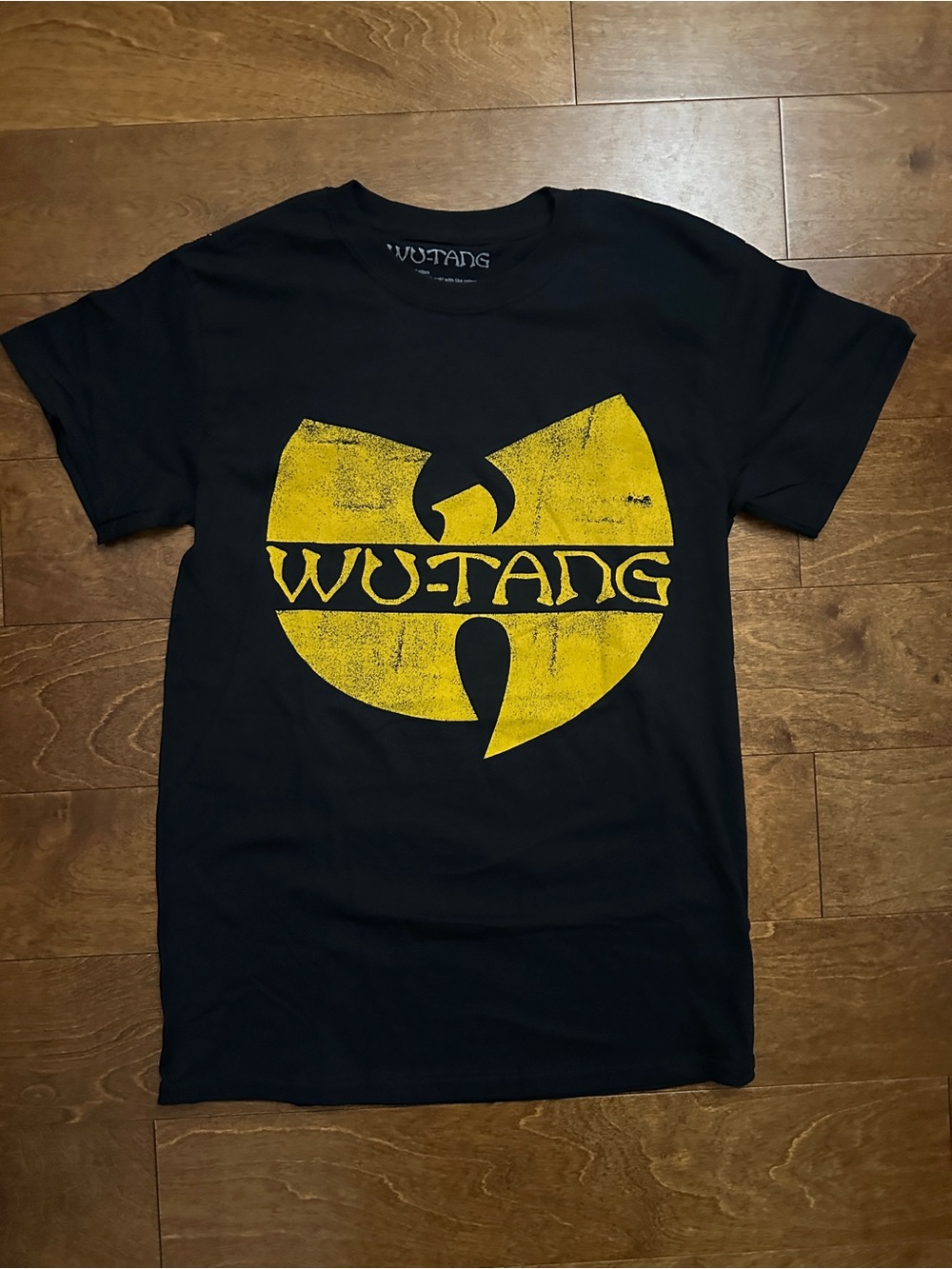 Wu-Tang Logo Short Sleeve Tee - Black/Yellow - Picture 3 of 3